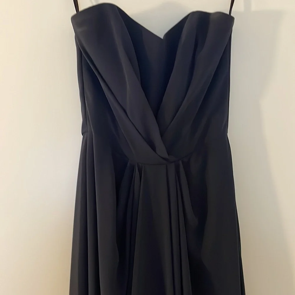 Navy Bridesmaid/Prom Dress - Picture 2 of 6